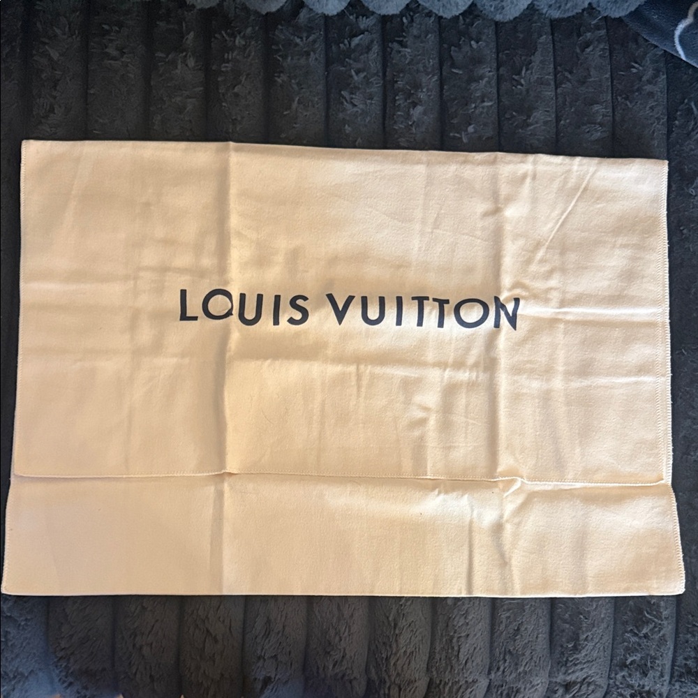 Louis Vuitton Cream Storage Bag